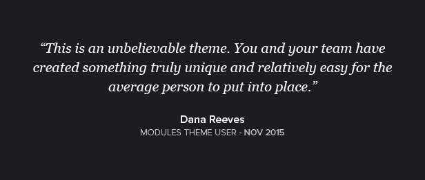 Modules WordPress Theme Quote